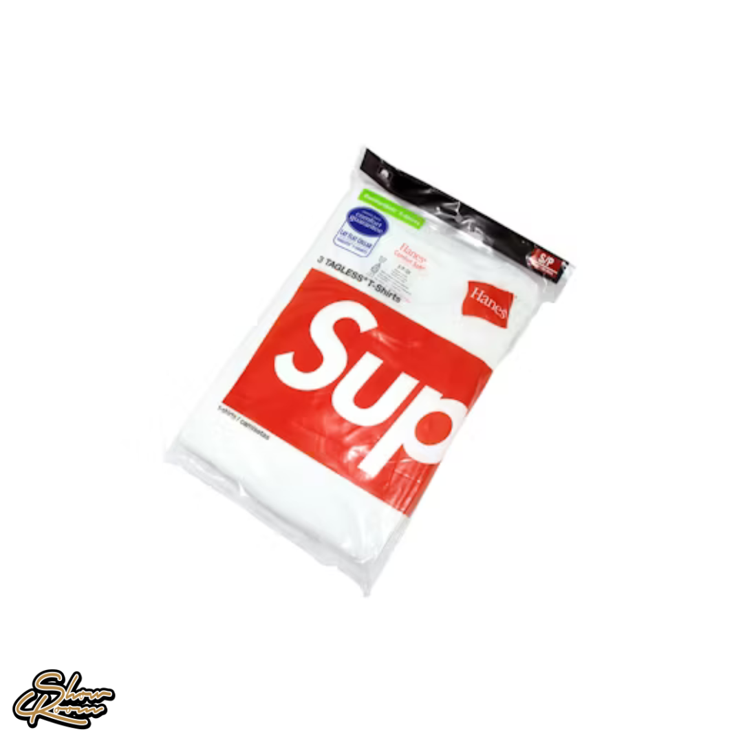 Supreme Hanes Tagless Tee (3 Pack) 
