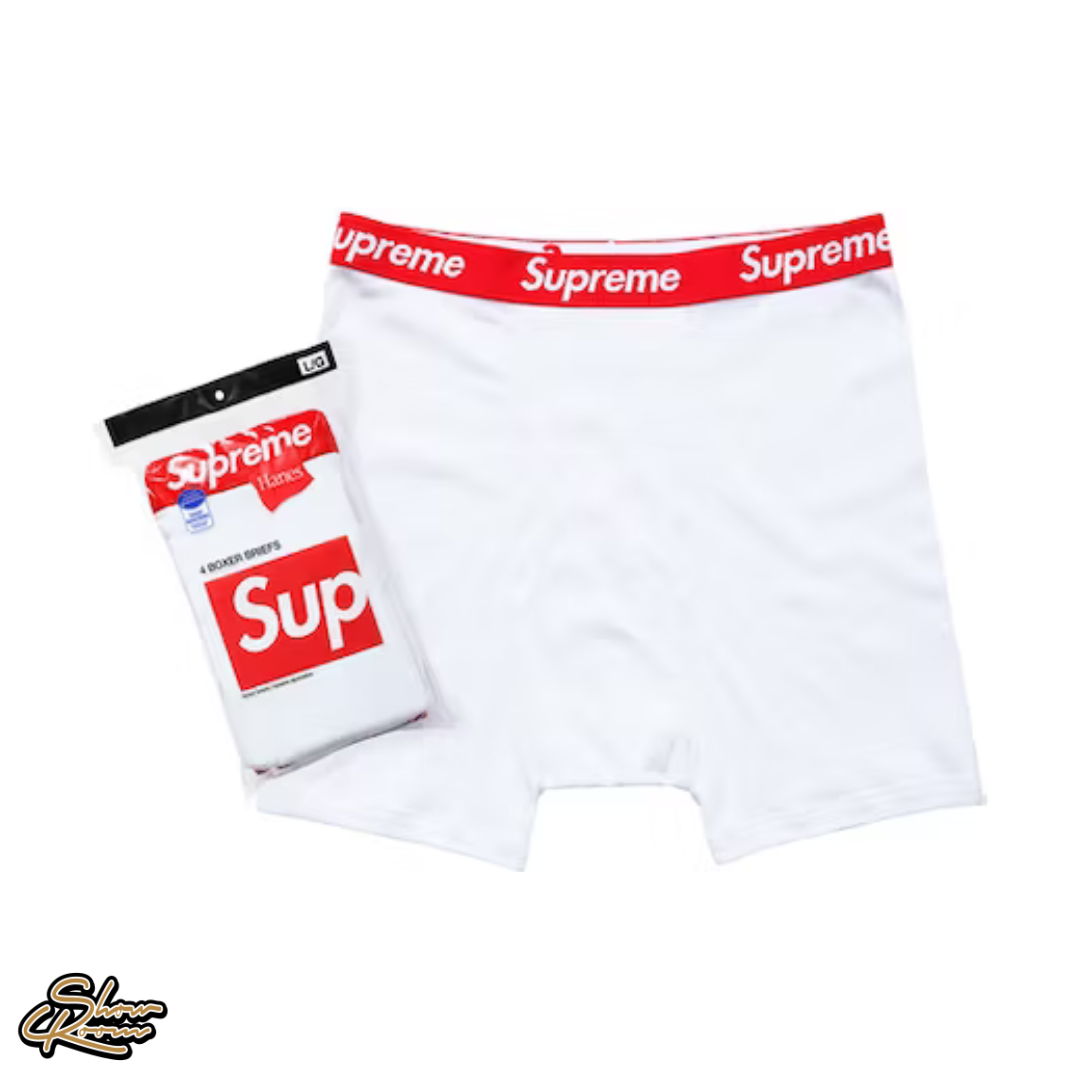Supreme Hanes Boxer Briefs (4 Pack) 