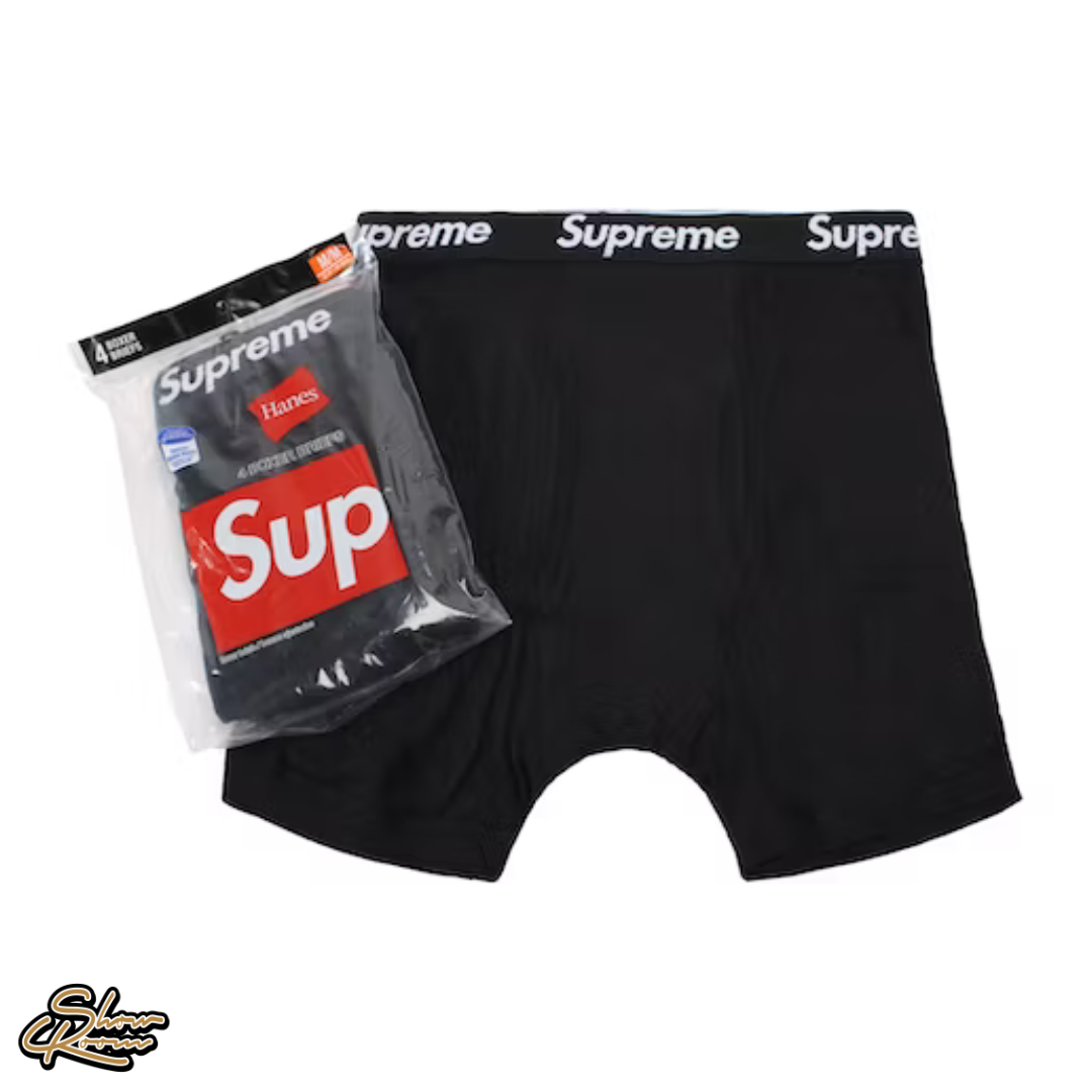 Supreme Hanes Boxer Briefs (4 Pack) 