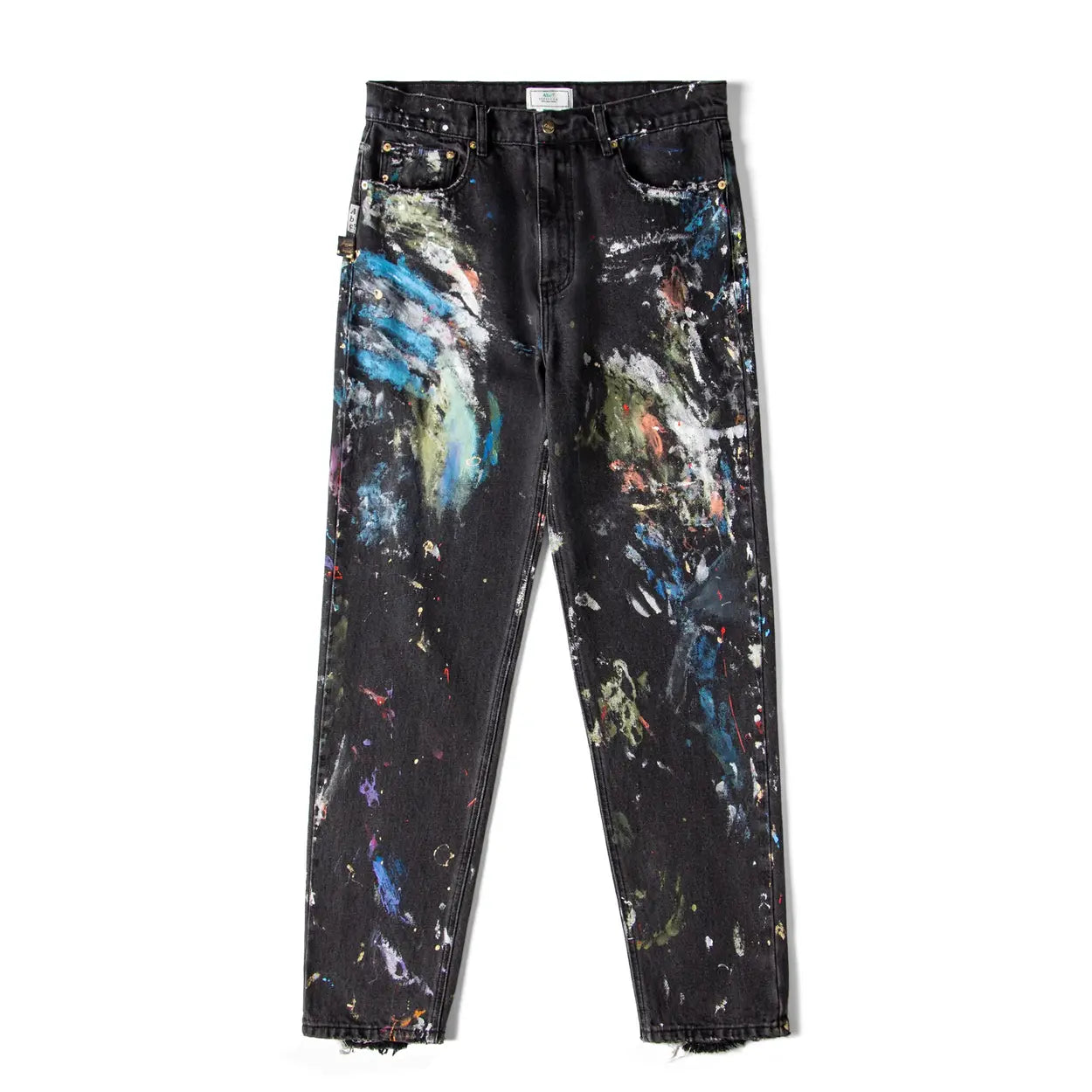 Guess X ABC Paint Splatter Denim Jeans 