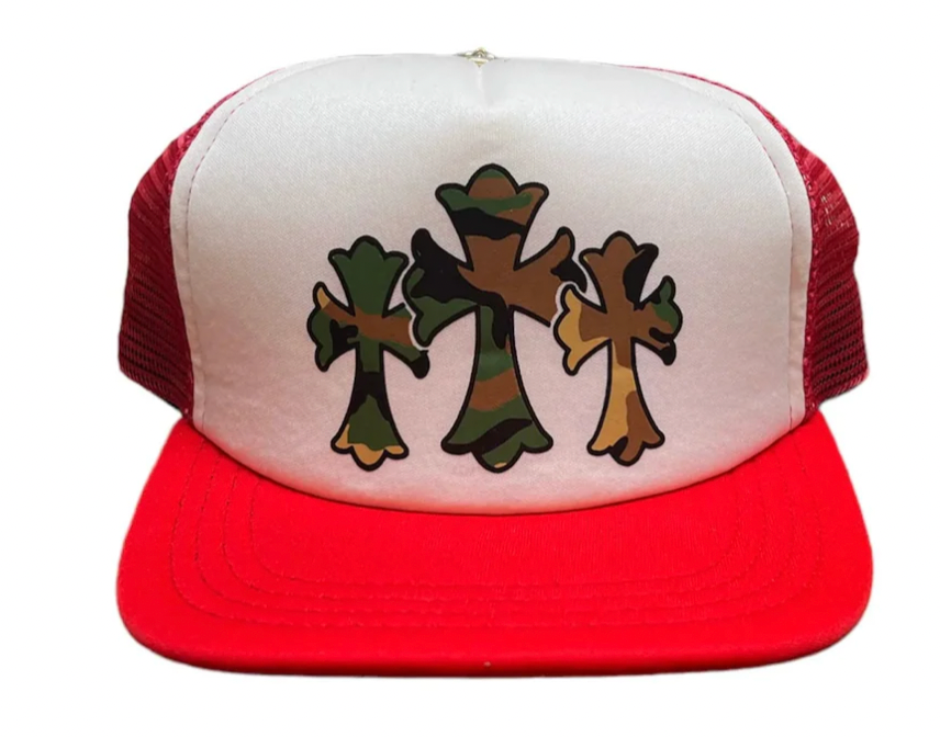 Chrome Hearts King Taco Camo Trucker Hat 