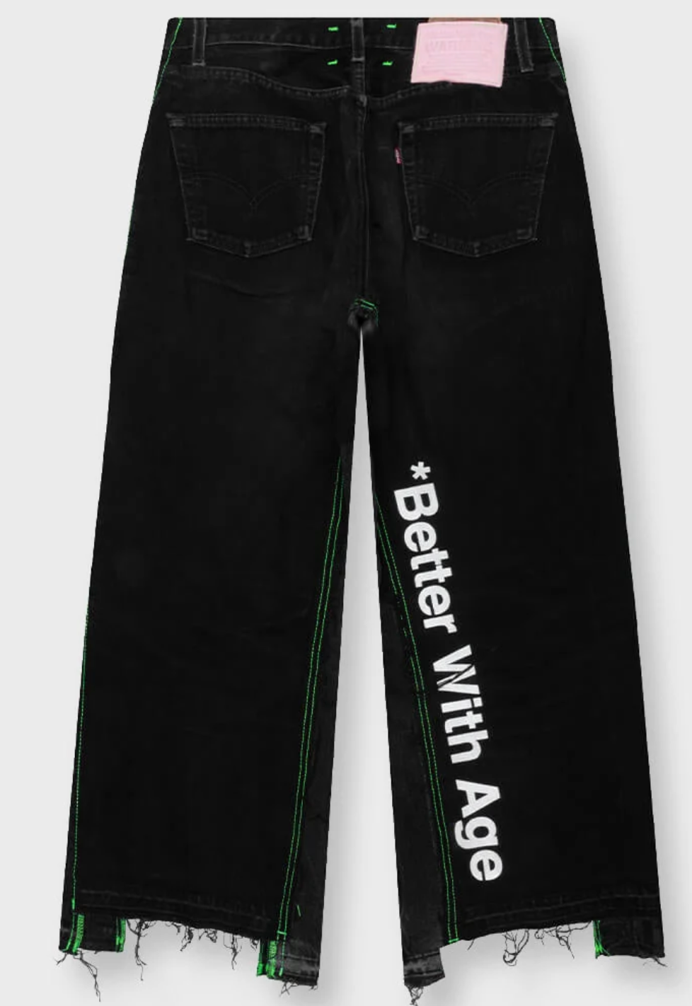 Better With Age Monroe Triple-Wide Denim Trouser 