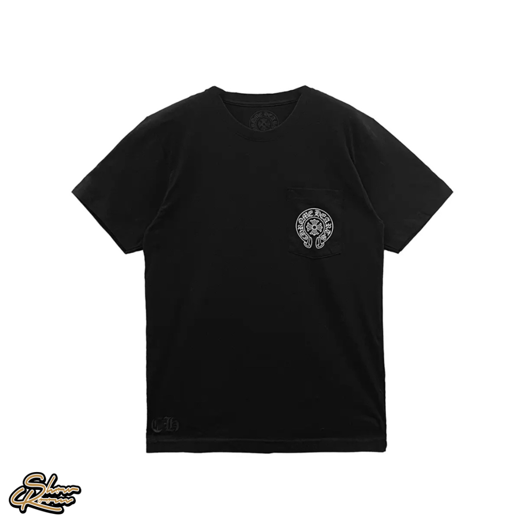 Chrome Hearts Aspen Horseshoe Pocket SS Tee 