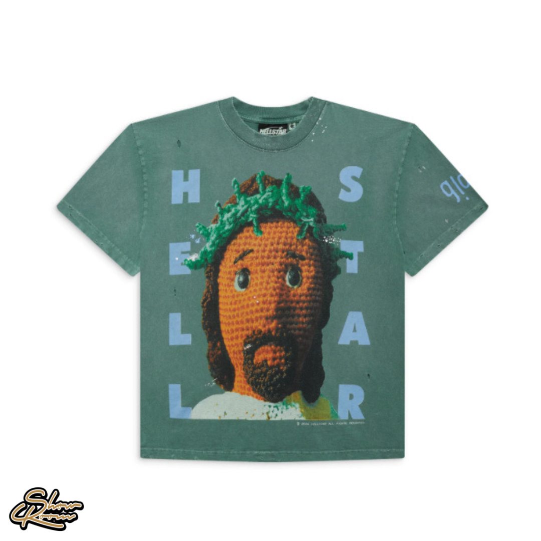 Hellstar Crochet Jesus Tee 