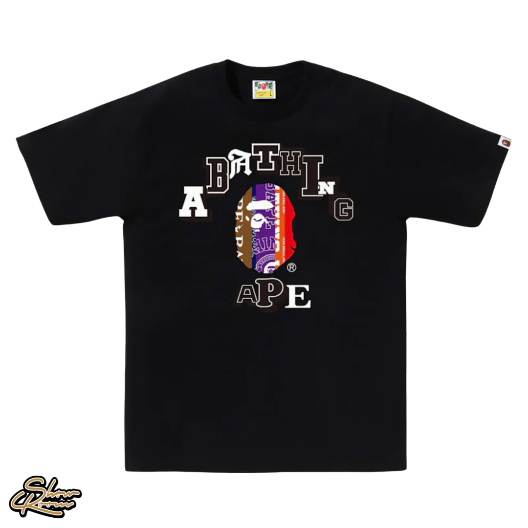 Bape Fans Scarp College Tee 