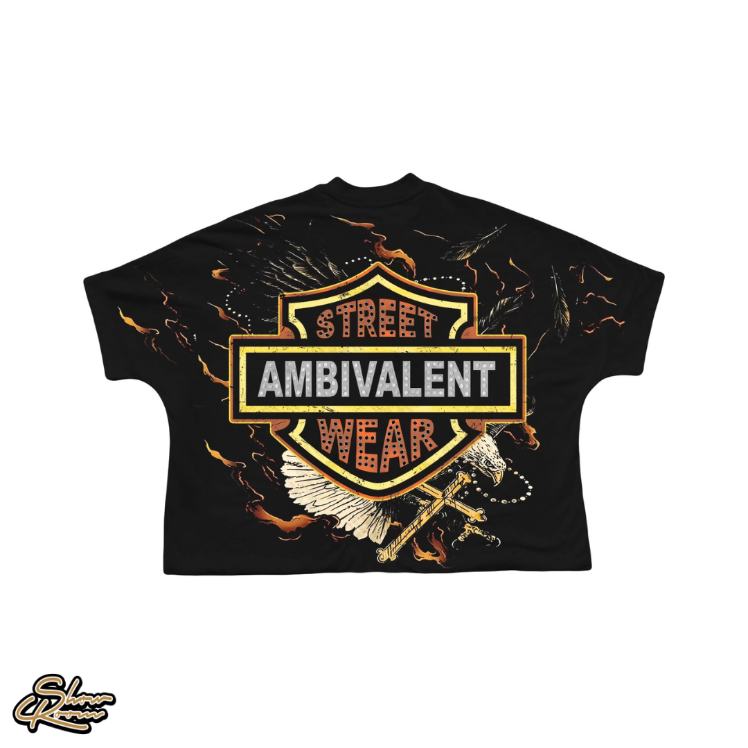 Ambivalent Streetwear Western Rhinestone Tee 