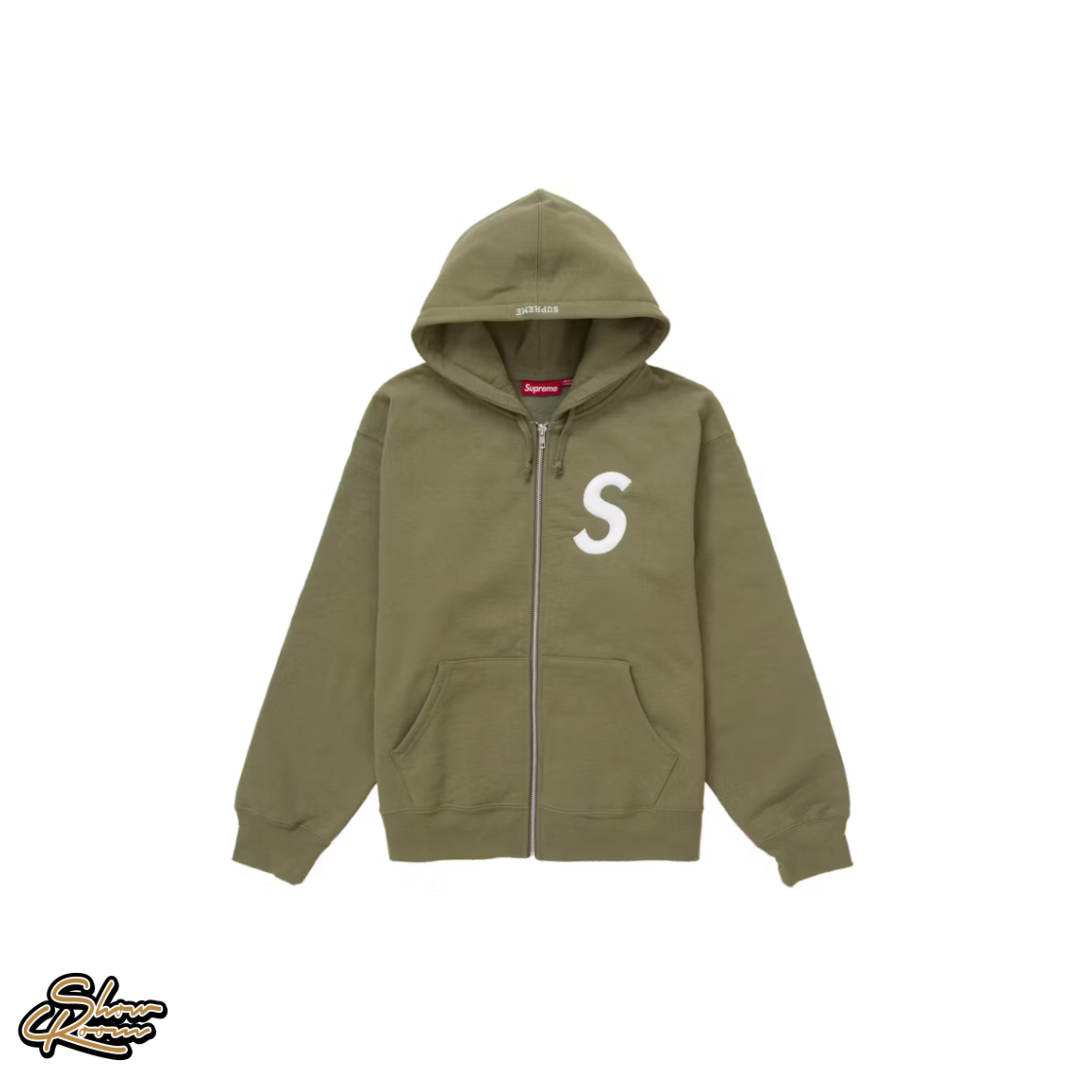 Supreme S Logo Zip Up 