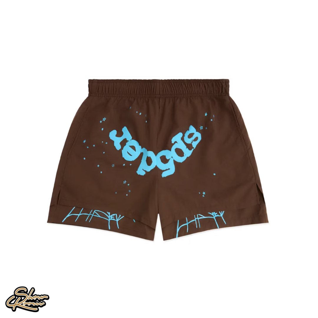 Sp5der OG Web Double Layer Shorts 
