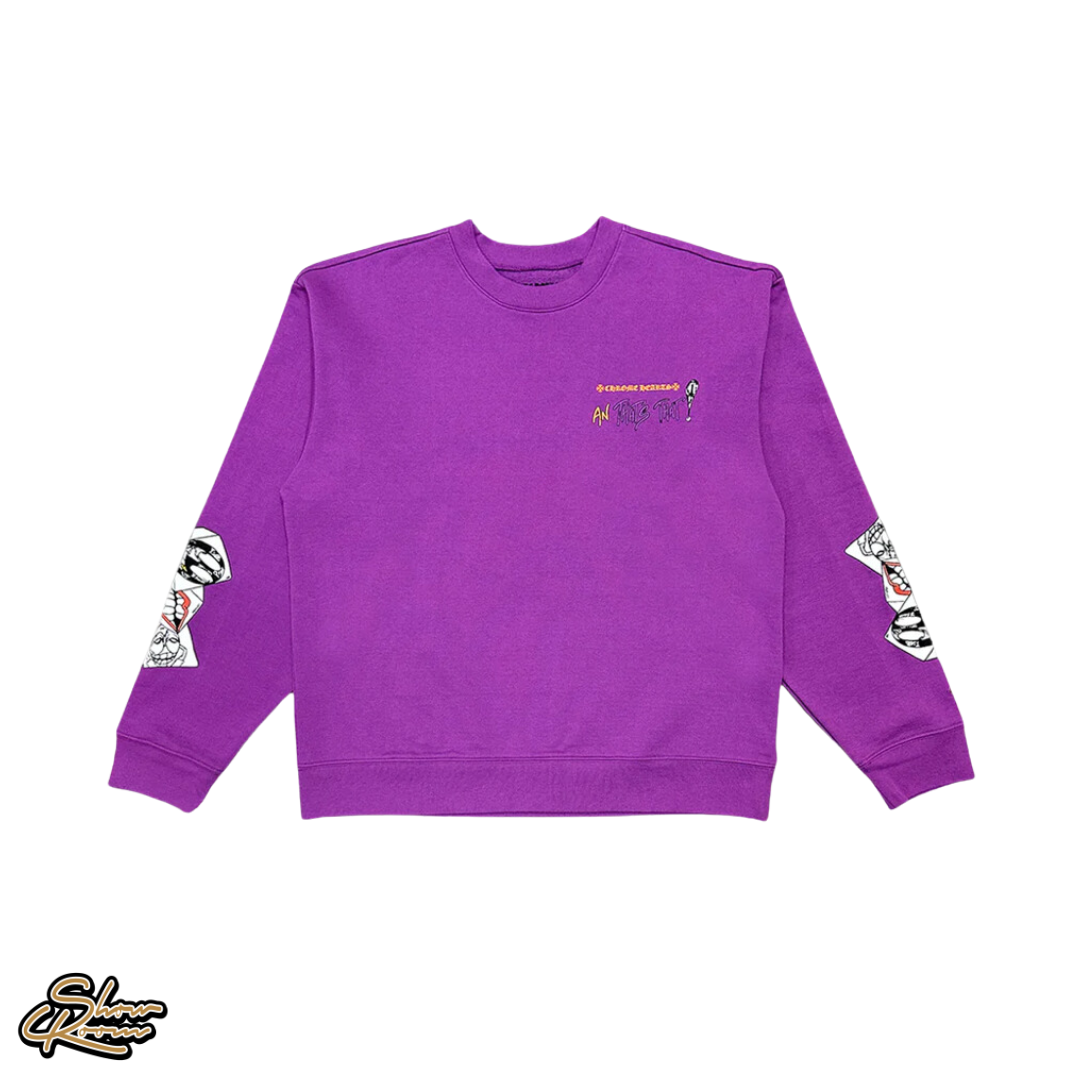 Chrome Hearts Matty Boy Want More Not Less Crewneck 