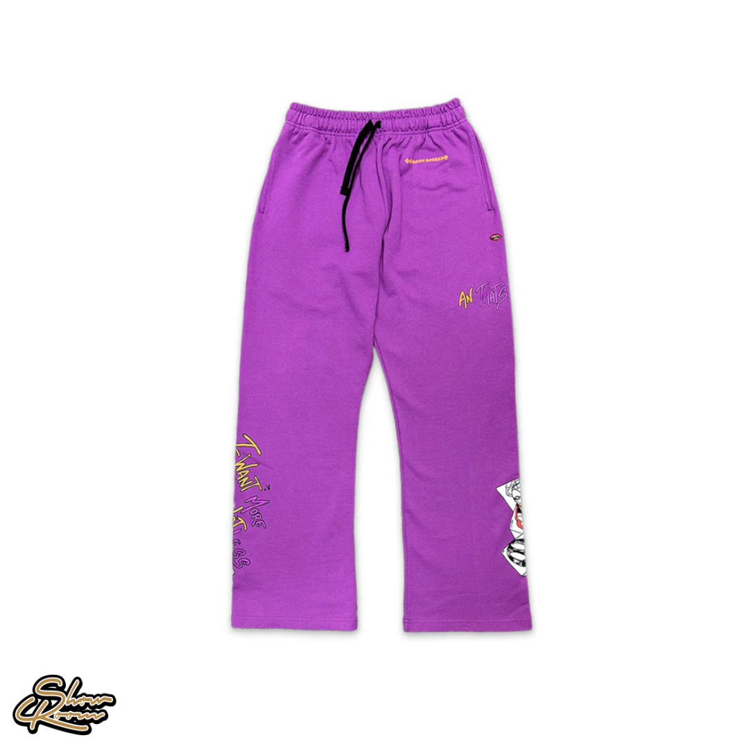 Chrome Hearts Matty Boy Want More Not Less Sweatpants 
