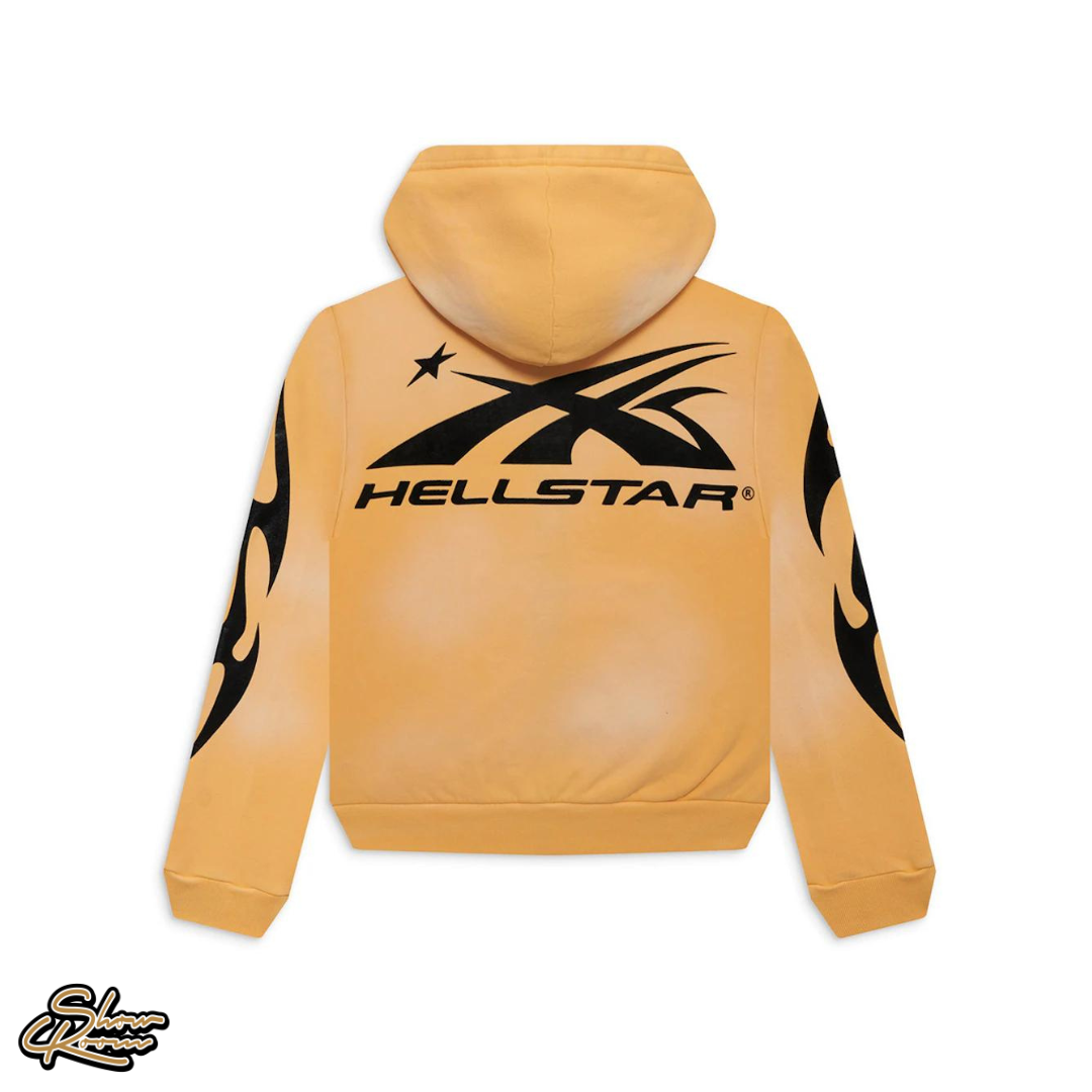 Hellstar Sports Logo Zip Up Hoodie 
