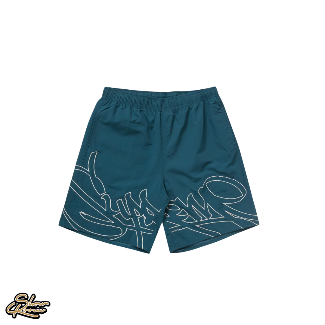 Supreme Tag Nylon Shorts 