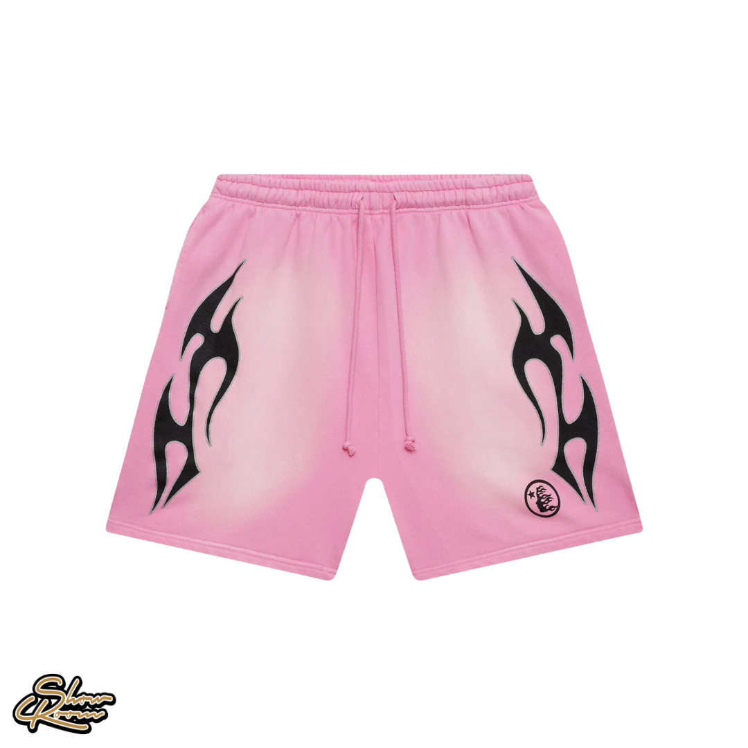 Hellstar Sports Flame Shorts 
