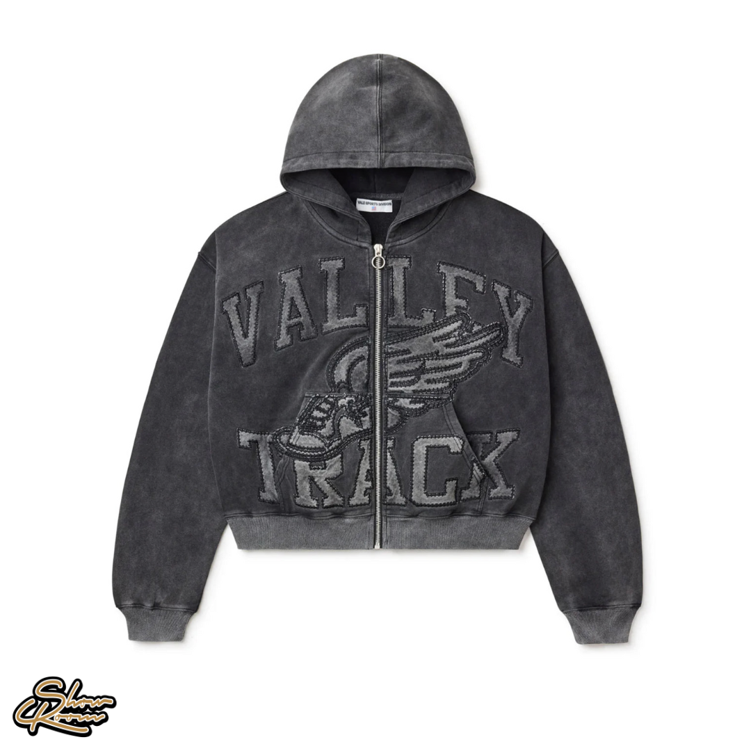 Vale Black Cat Zip Up 