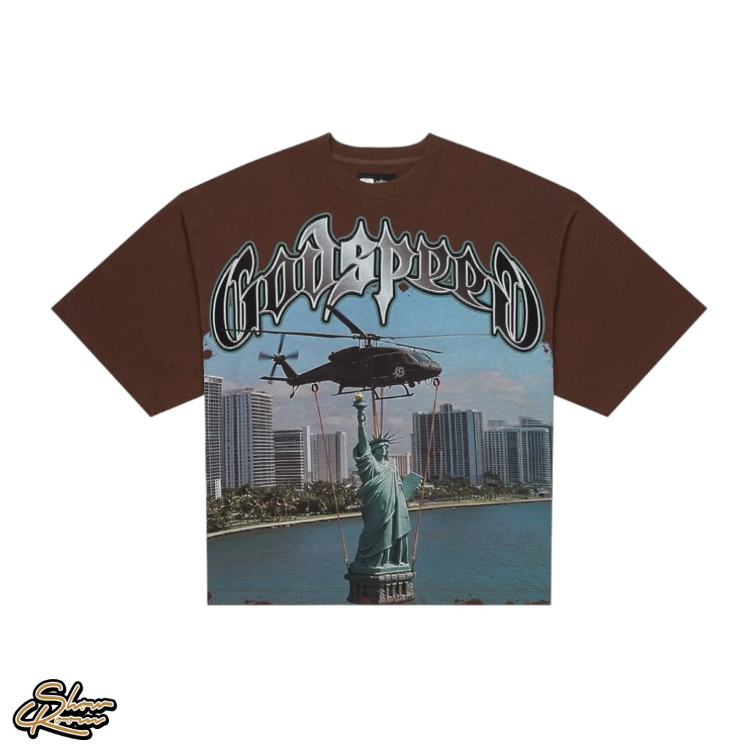 Godspeed JFK To MIA Tee 