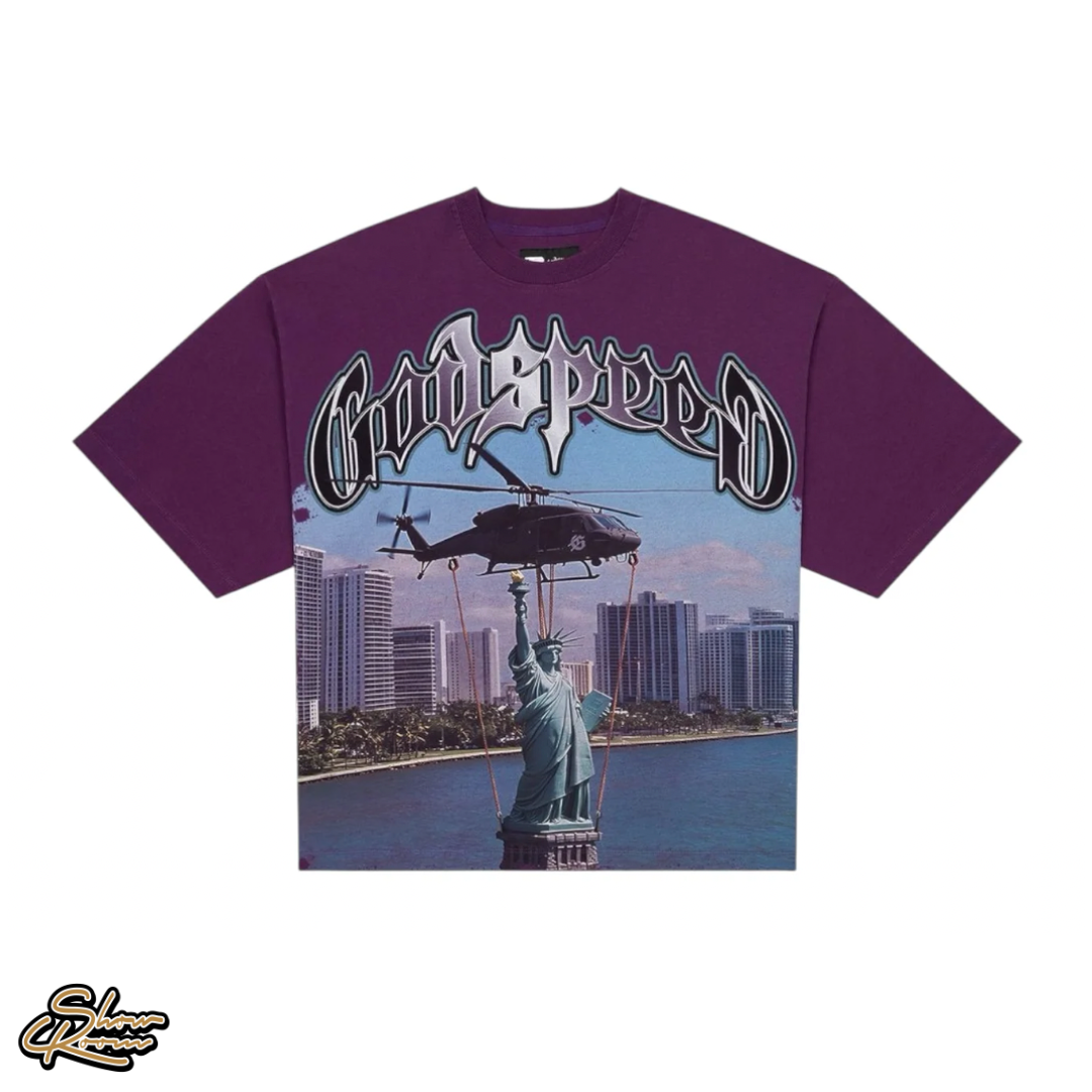 Godspeed JFK To MIA Tee 