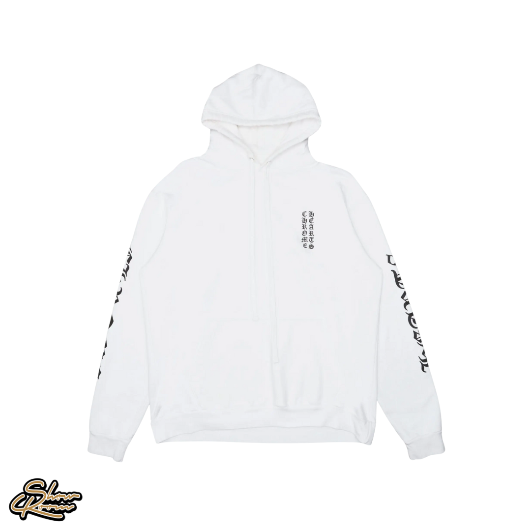 Chrome Hearts Vertical Logo Hoodie 