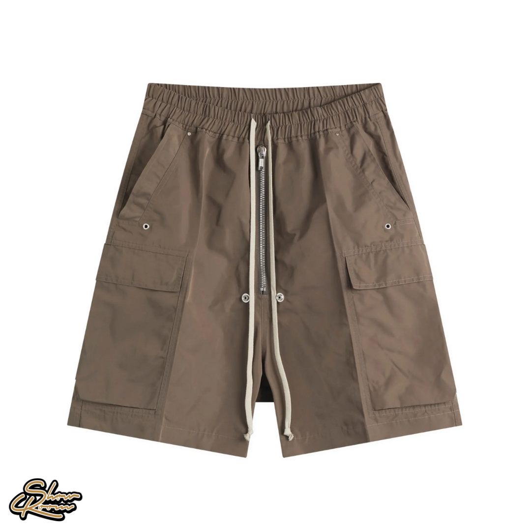 Rick Owens Cargo Bela Tech Shorts 