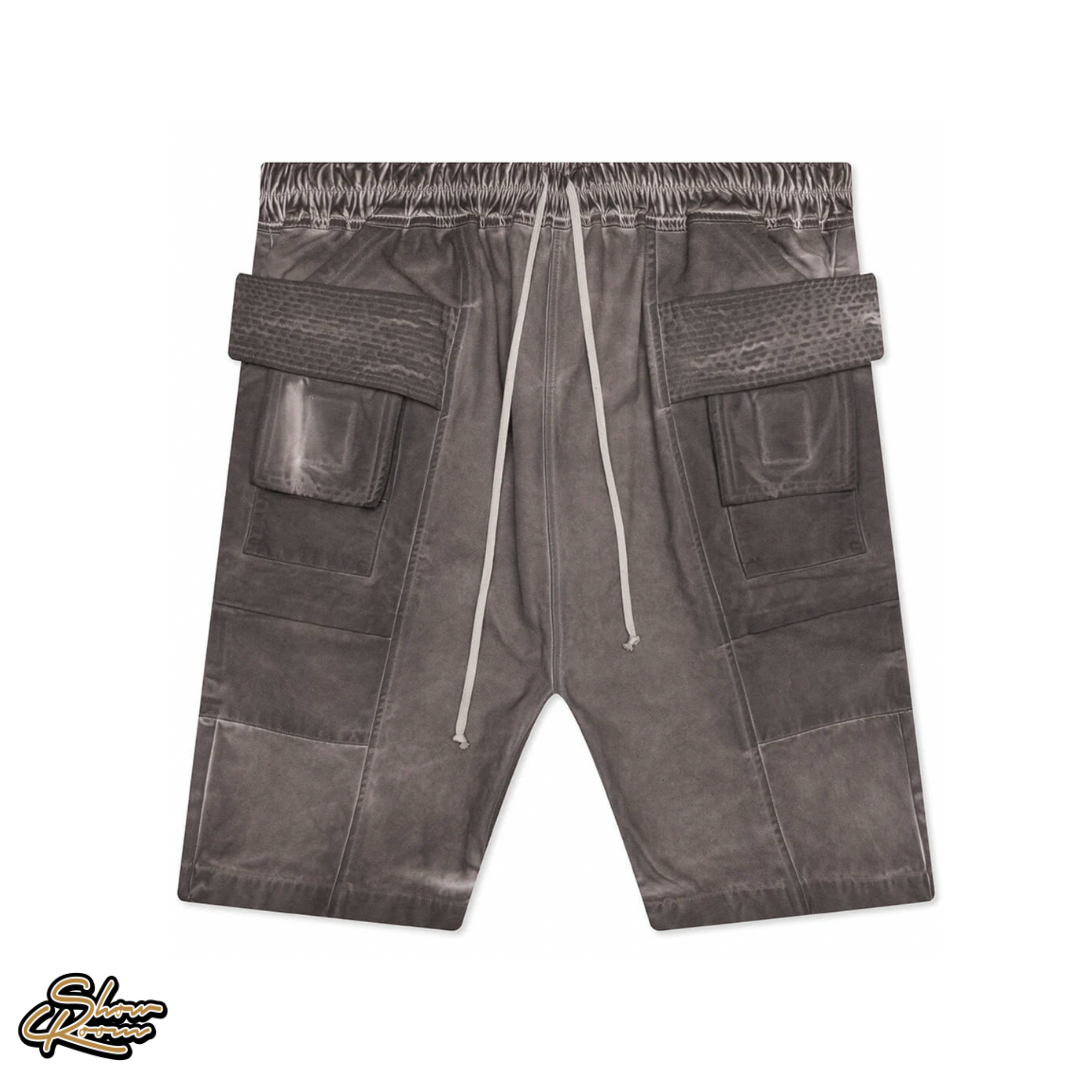 Rick Owens DRKSHDW SS25 Hollywood Creatch Cargo Denim Pods 
