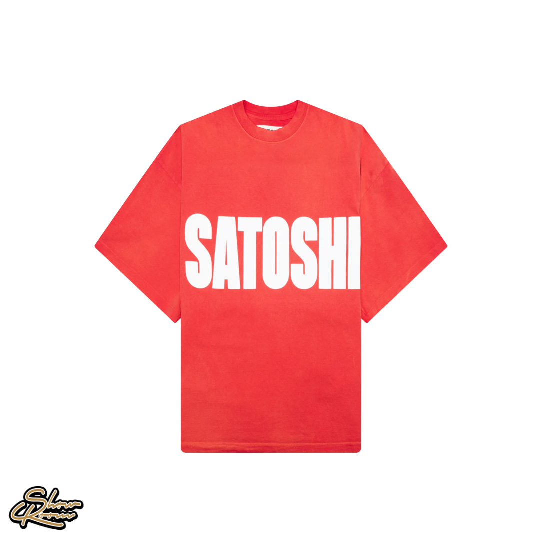 Satoshi Nakamoto Impact Logo Tee 