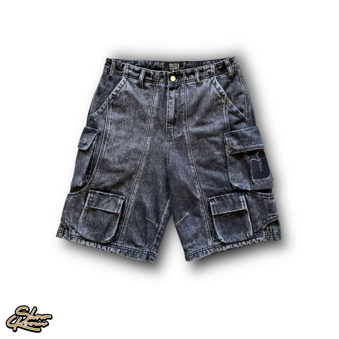 DOS Denim Cargo Shorts 