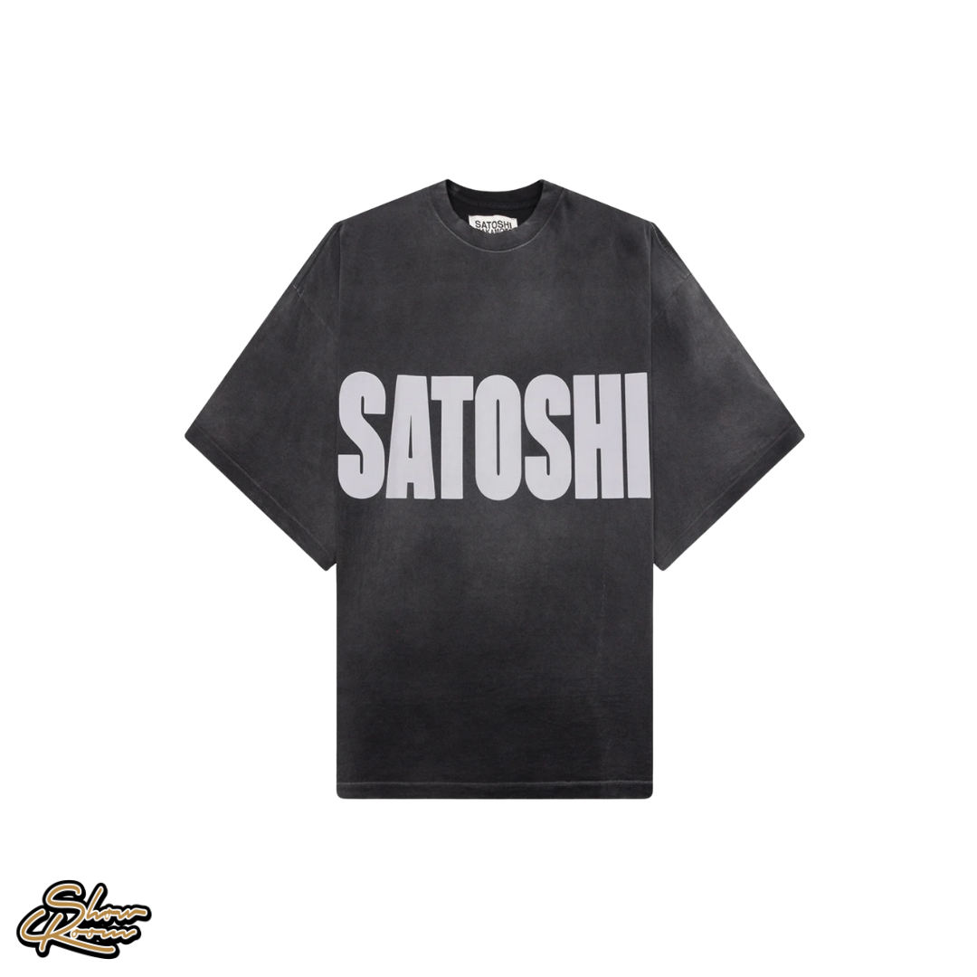 Satoshi Nakamoto Impact Logo Tee 