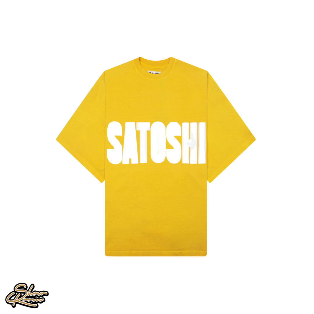 Satoshi Nakamoto Impact Logo Tee 