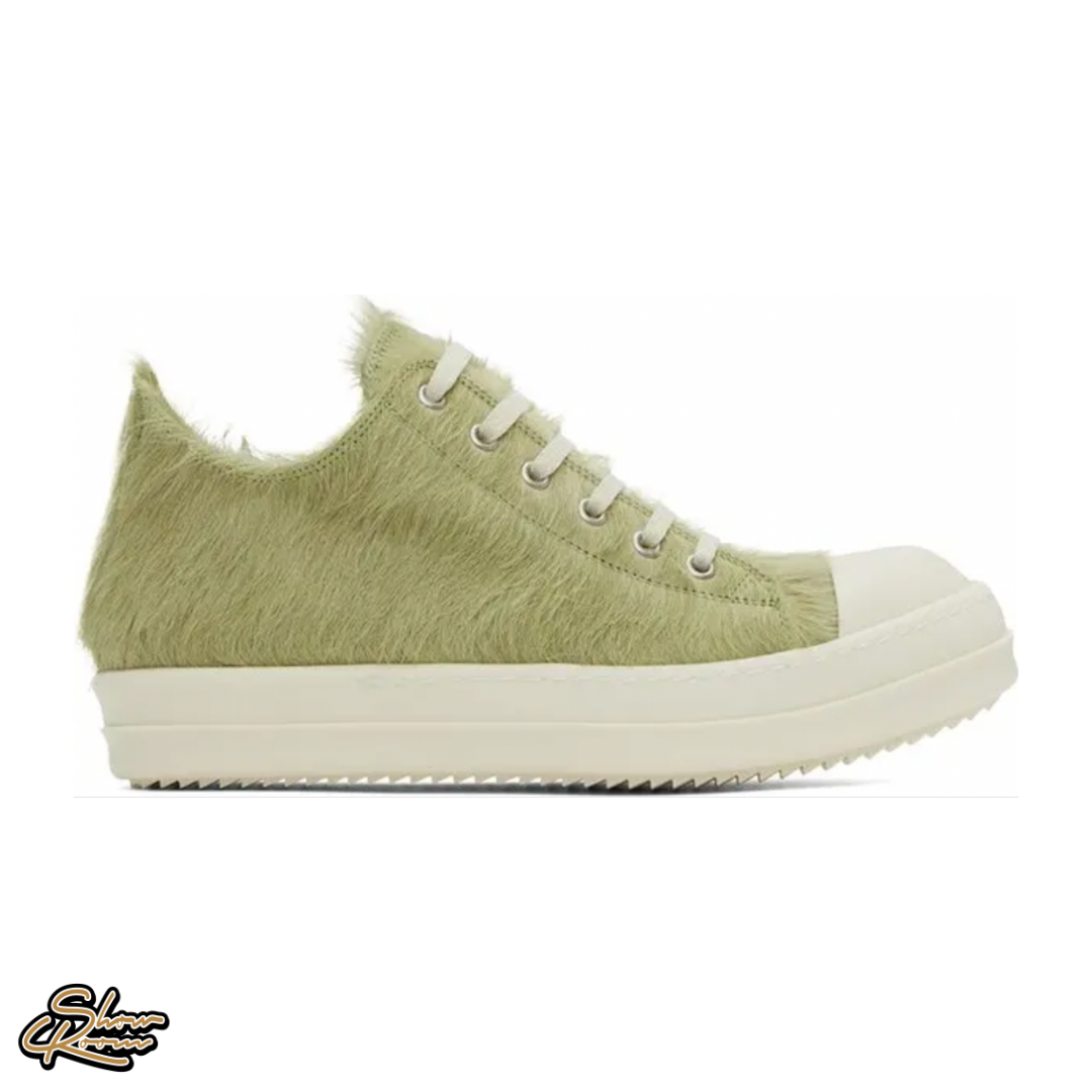 Rick Owens Calf Hair Ramones Low 