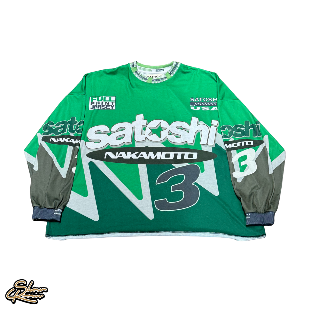 Satoshi Nakamoto Speedway Longsleeve Jersey 