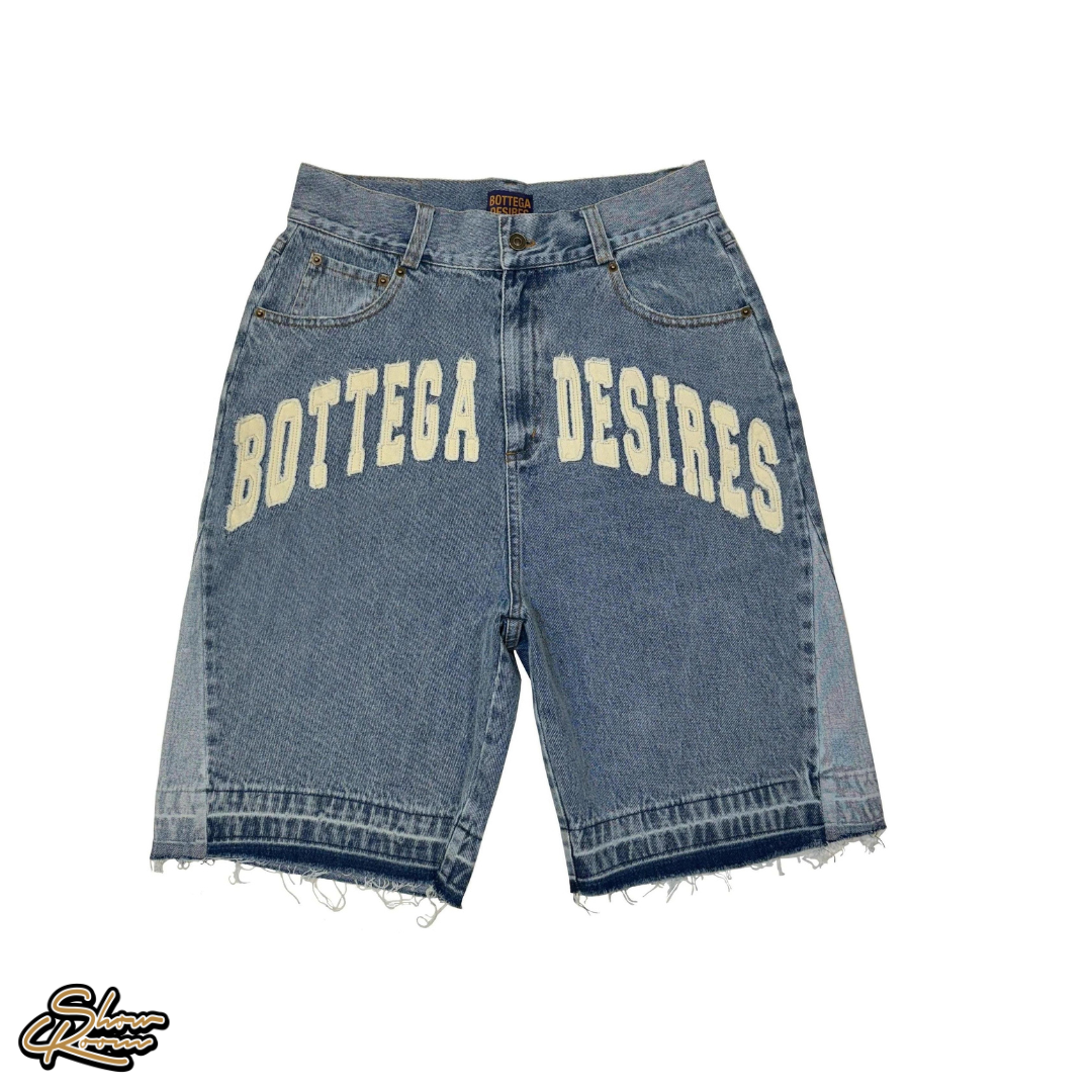 Bottega Desires Denim Shorts 