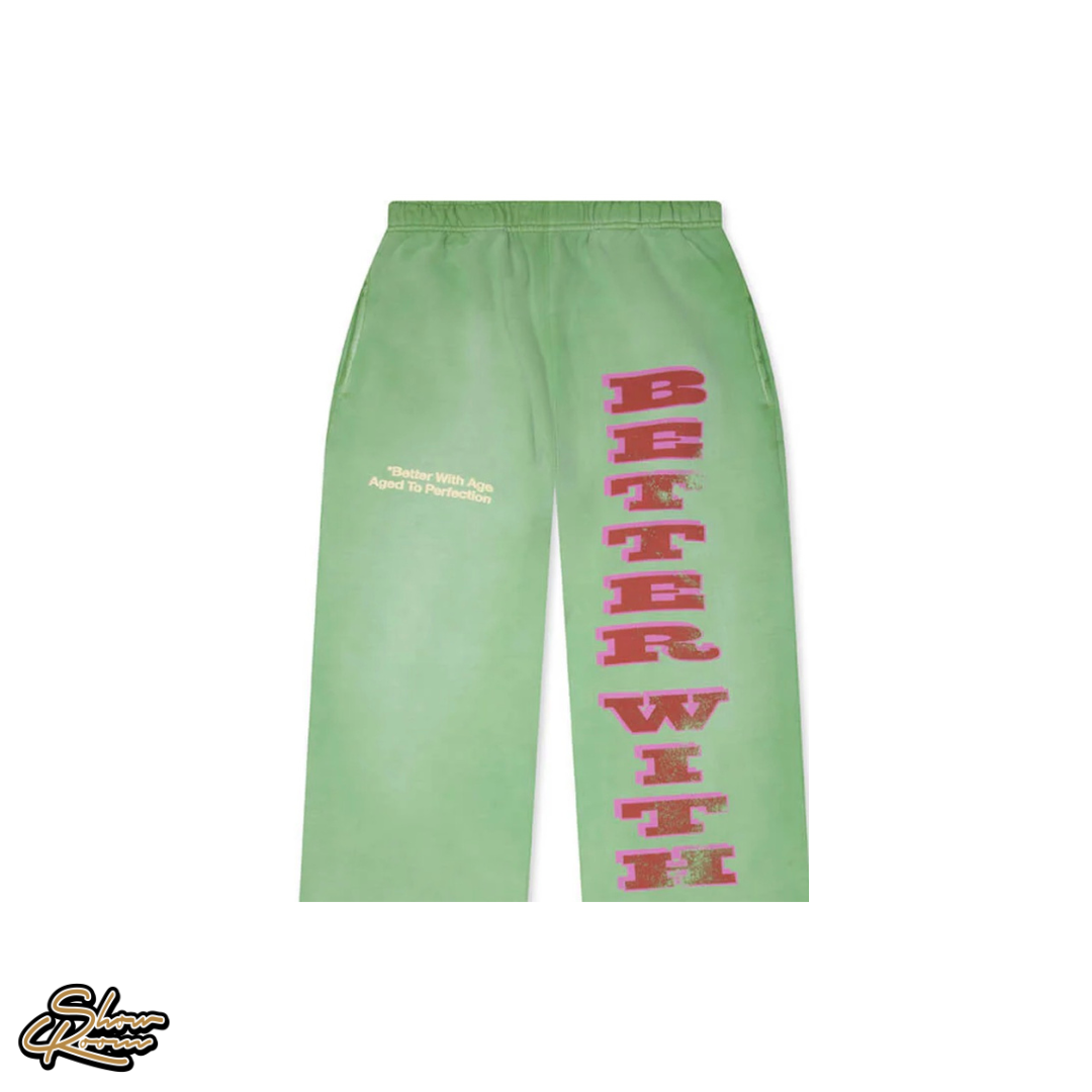 *Better With Age Moniker 3/4 Sweat Shorts 