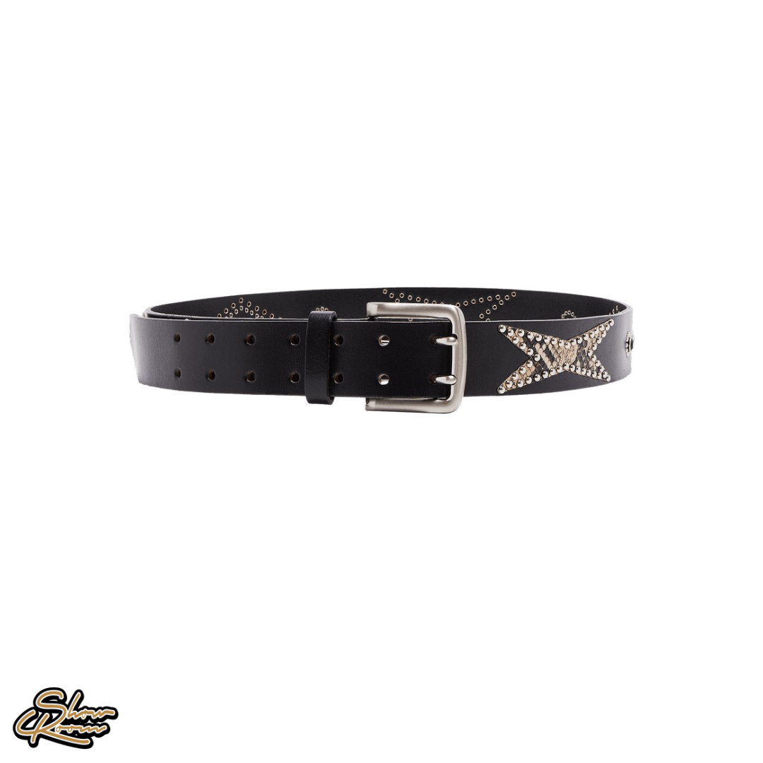 Xhibition Studded Diamondback Belt 
