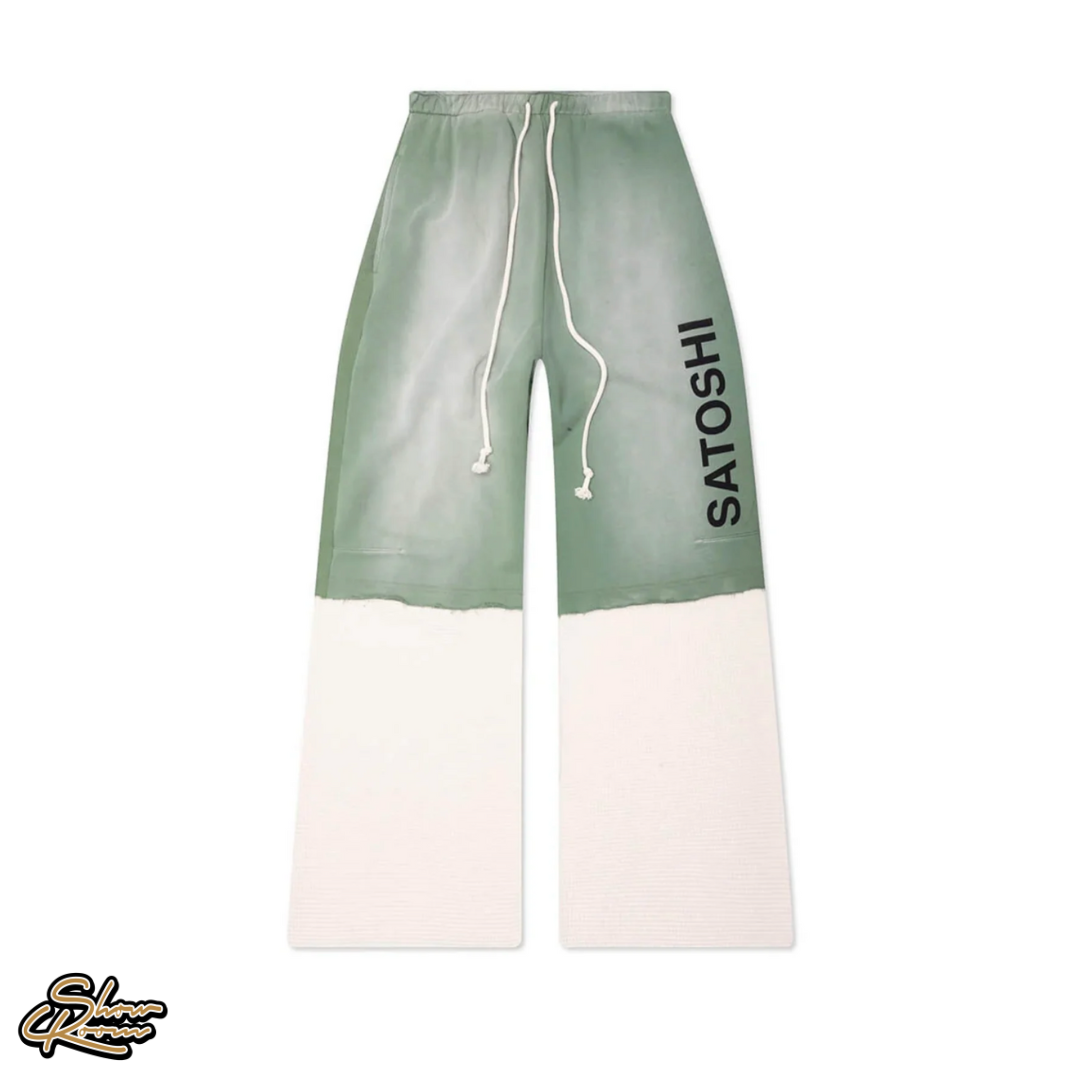 Satoshi Nakamoto Double Layer Thermal Sweatpants 