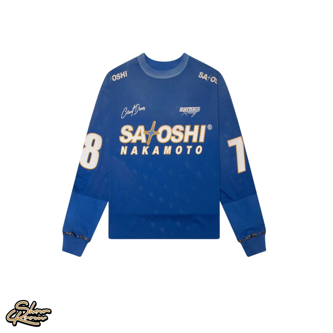 Satoshi Nakamoto Mesh Moto Jersey 