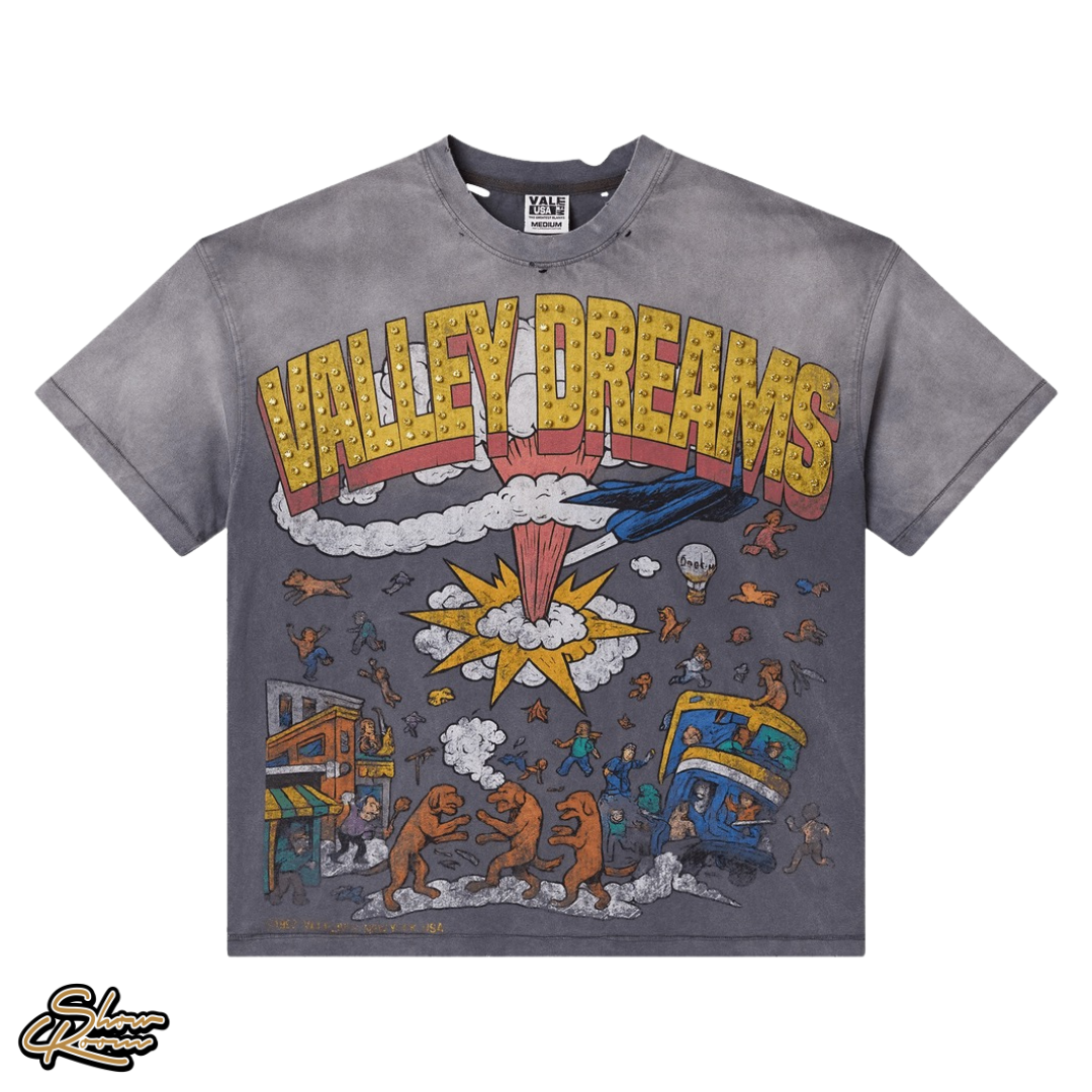 Vale Forever Faded Chaos Bling Tee 