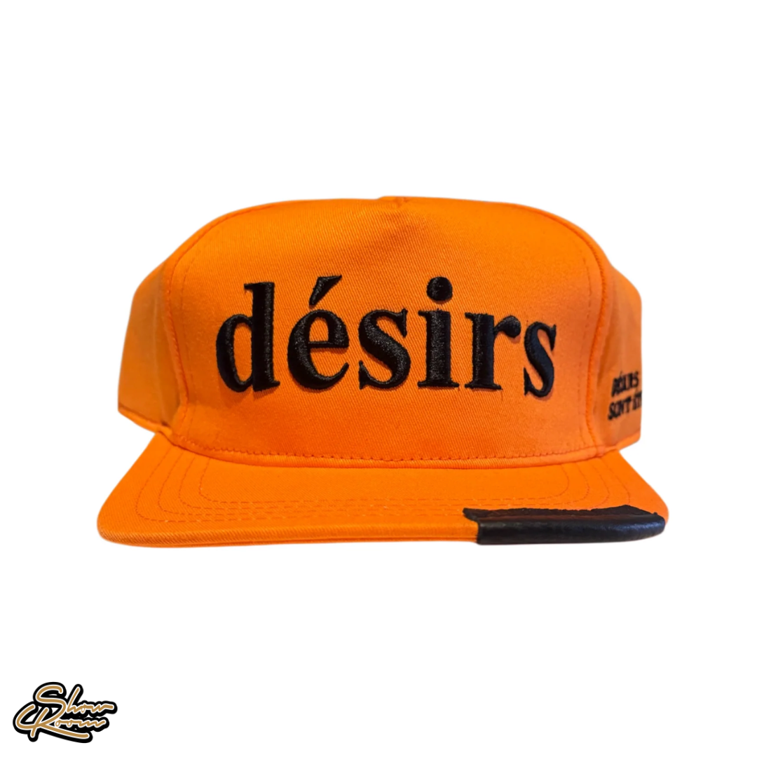 Matiere De Desirs Leather Patch Hat 