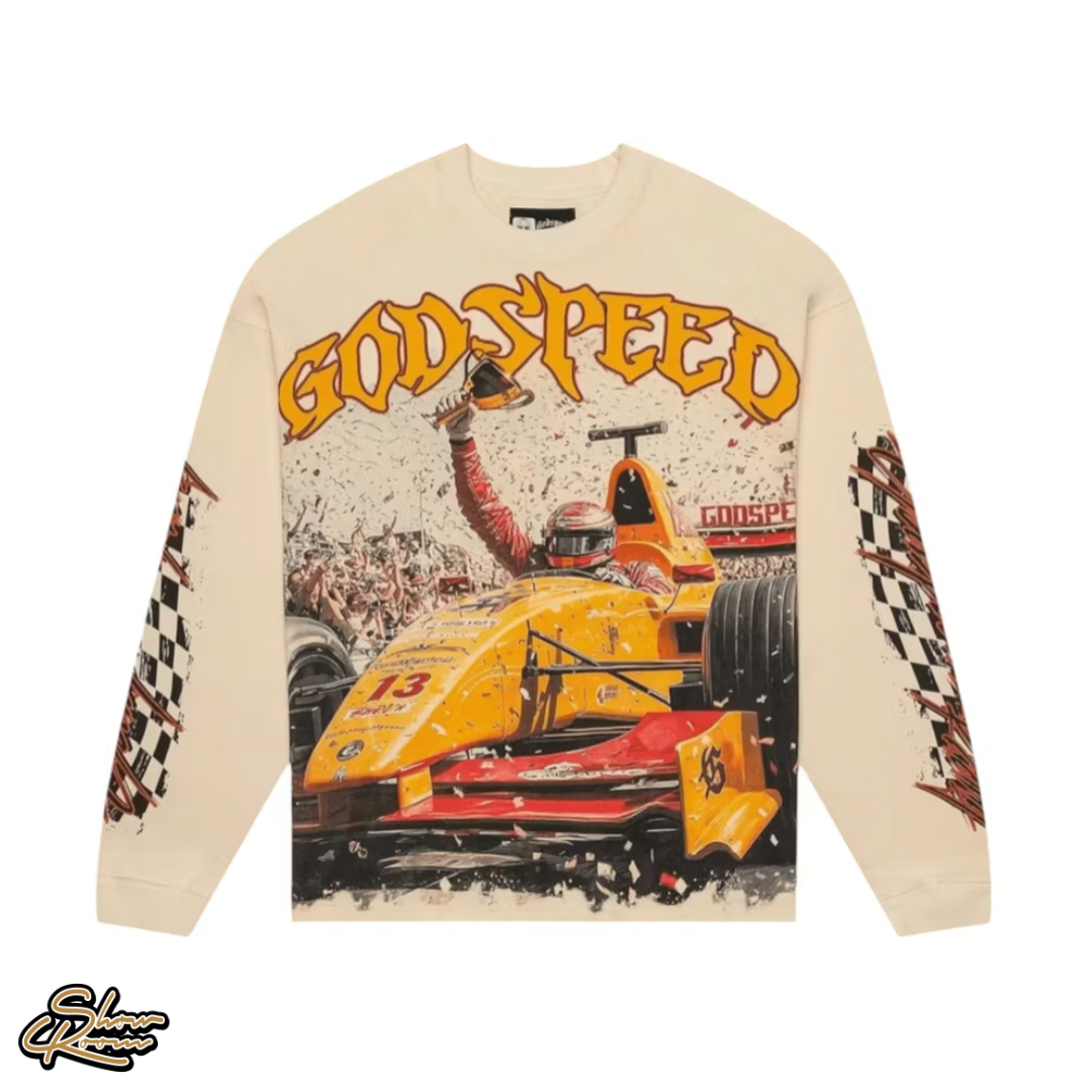 Godspeed F1 Finishline Longsleeve Tee 