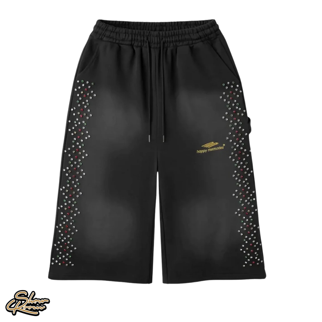 HMDD Crystal 3/4 Sweatshorts 