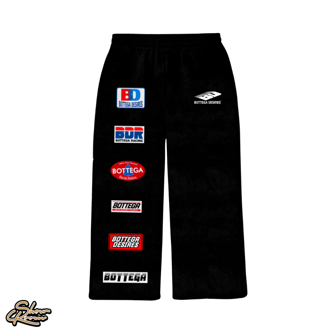 Bottega Desires Patches Sweatpants 