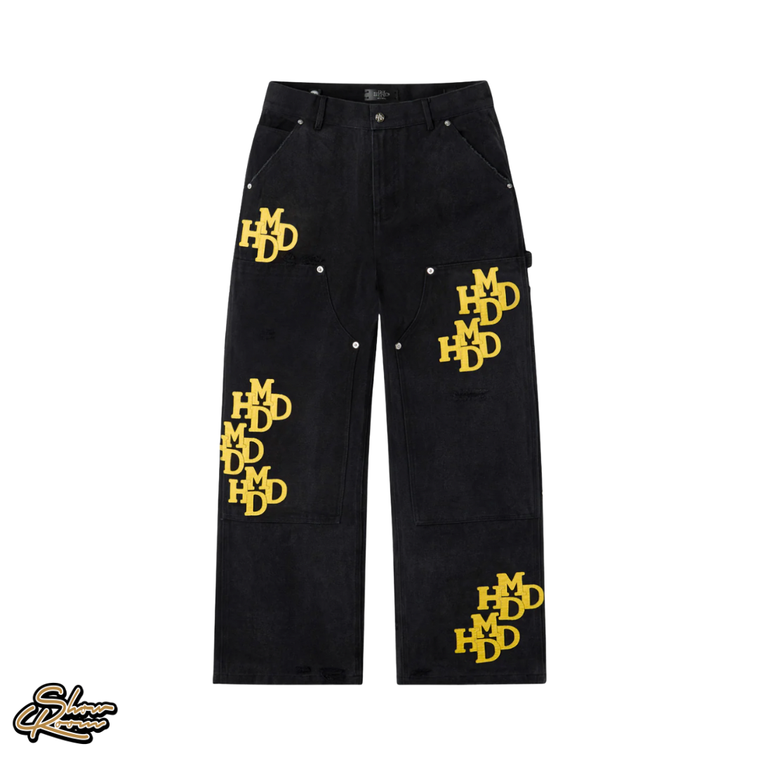 HMDD Yellow Patch Pants 