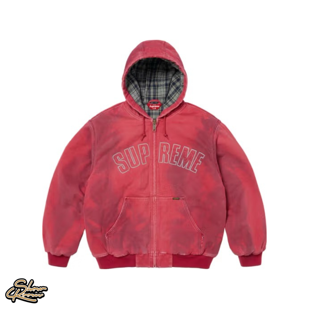 Supreme Reflective Arc Hooded Work Jacket 