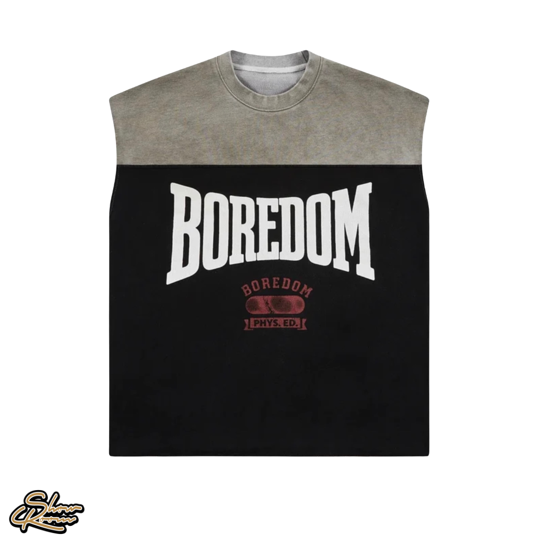 Boredom Kills Boxer Cutoff Tee 