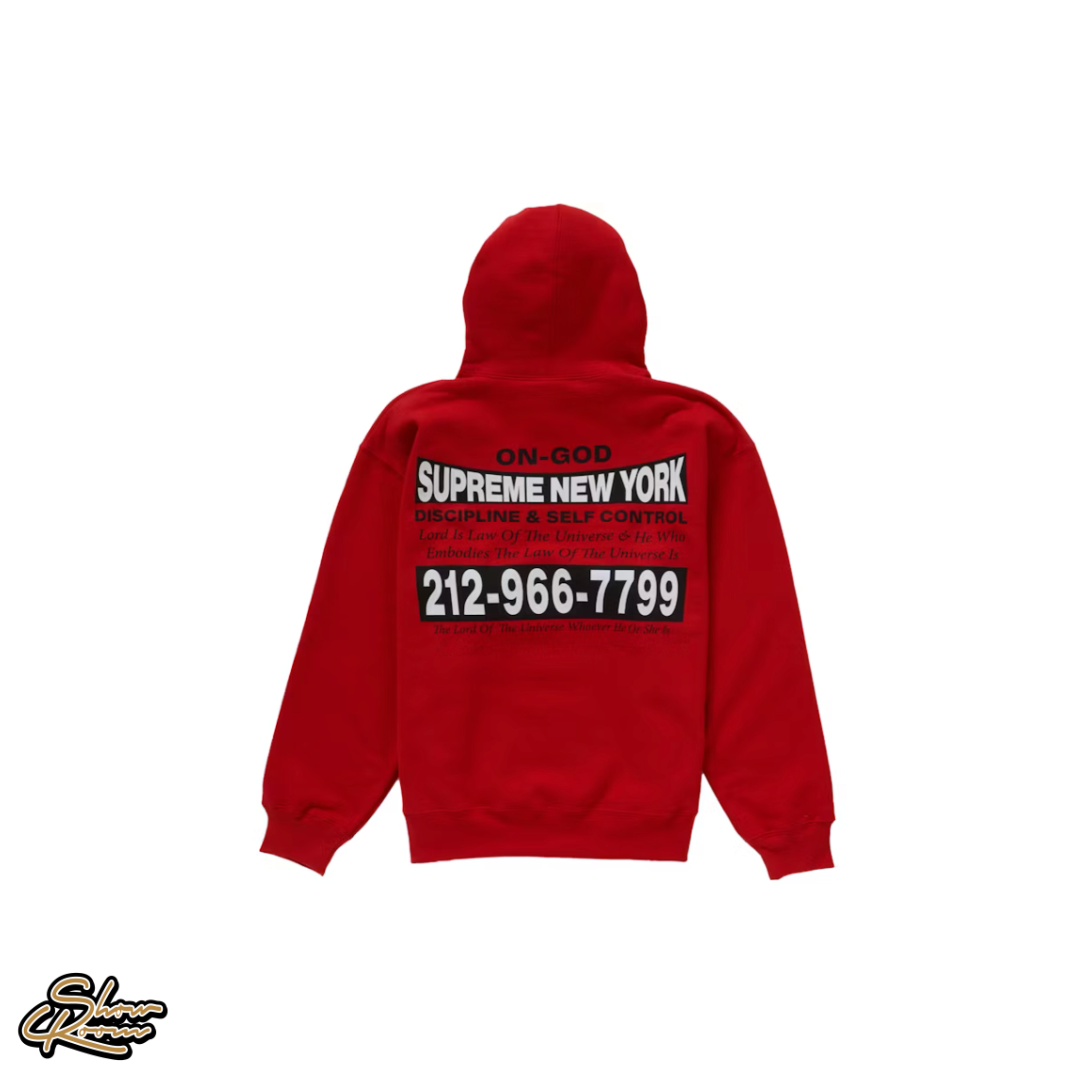 Supreme On God Hoodie 