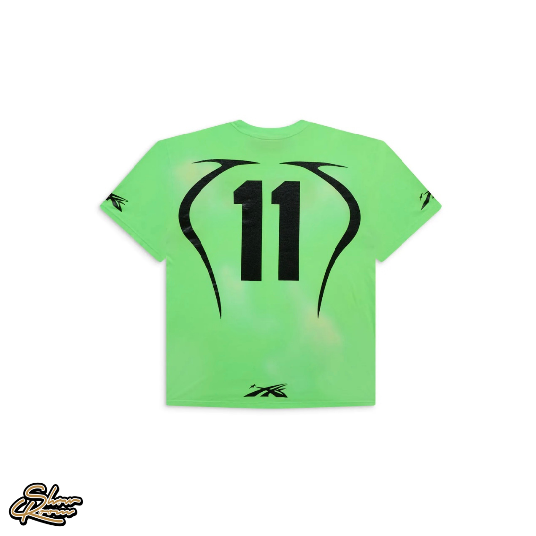 Hellstar Warm Up Tee “Neon Green”