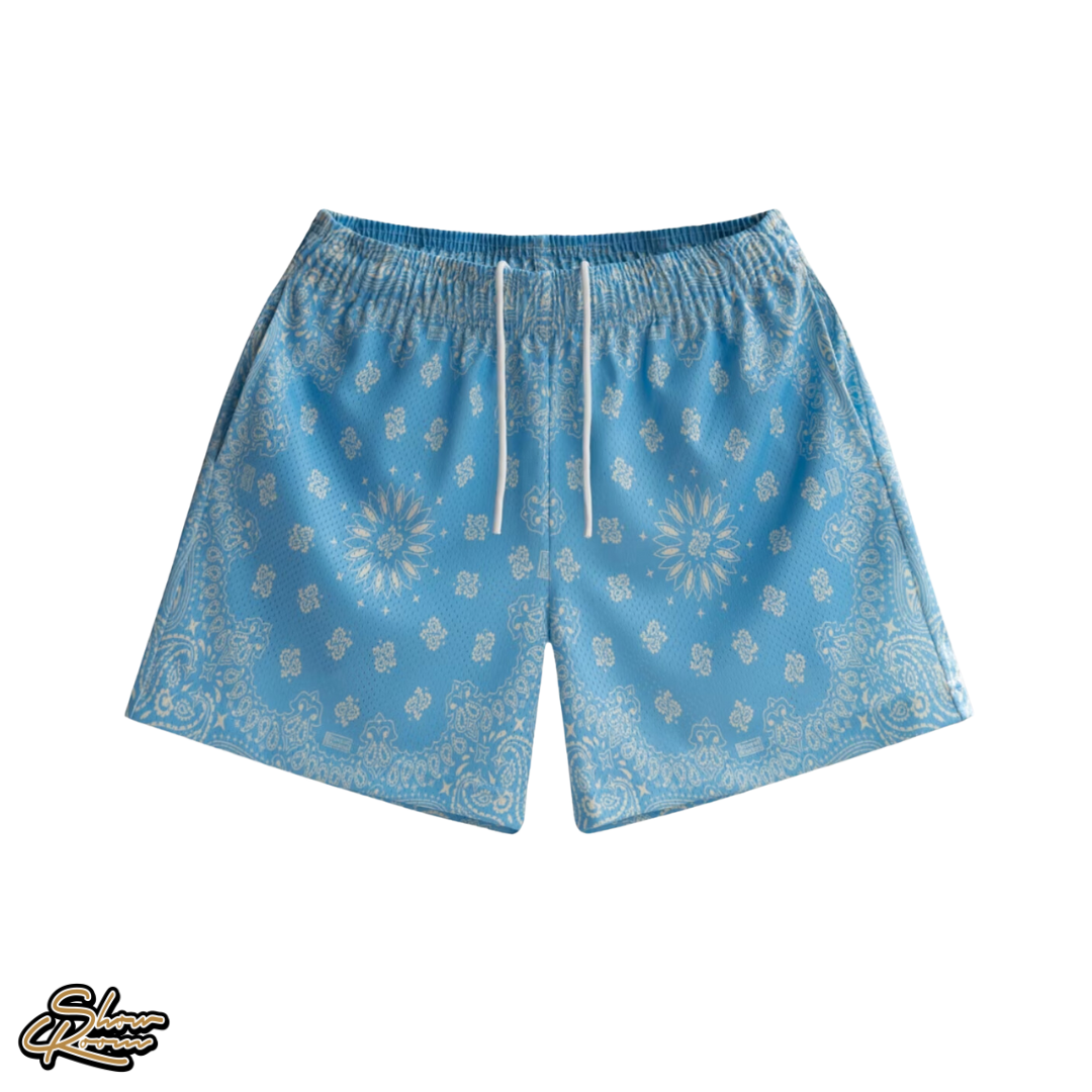Bravest Studios Paisley Mesh Shorts 