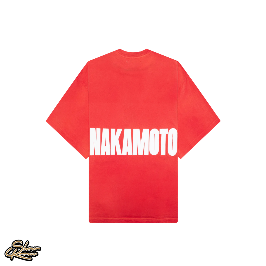 Satoshi Nakamoto Impact Logo Tee 