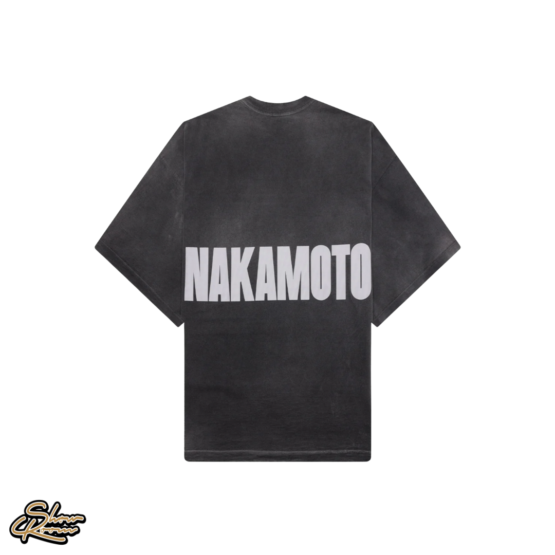 Satoshi Nakamoto Impact Logo Tee 