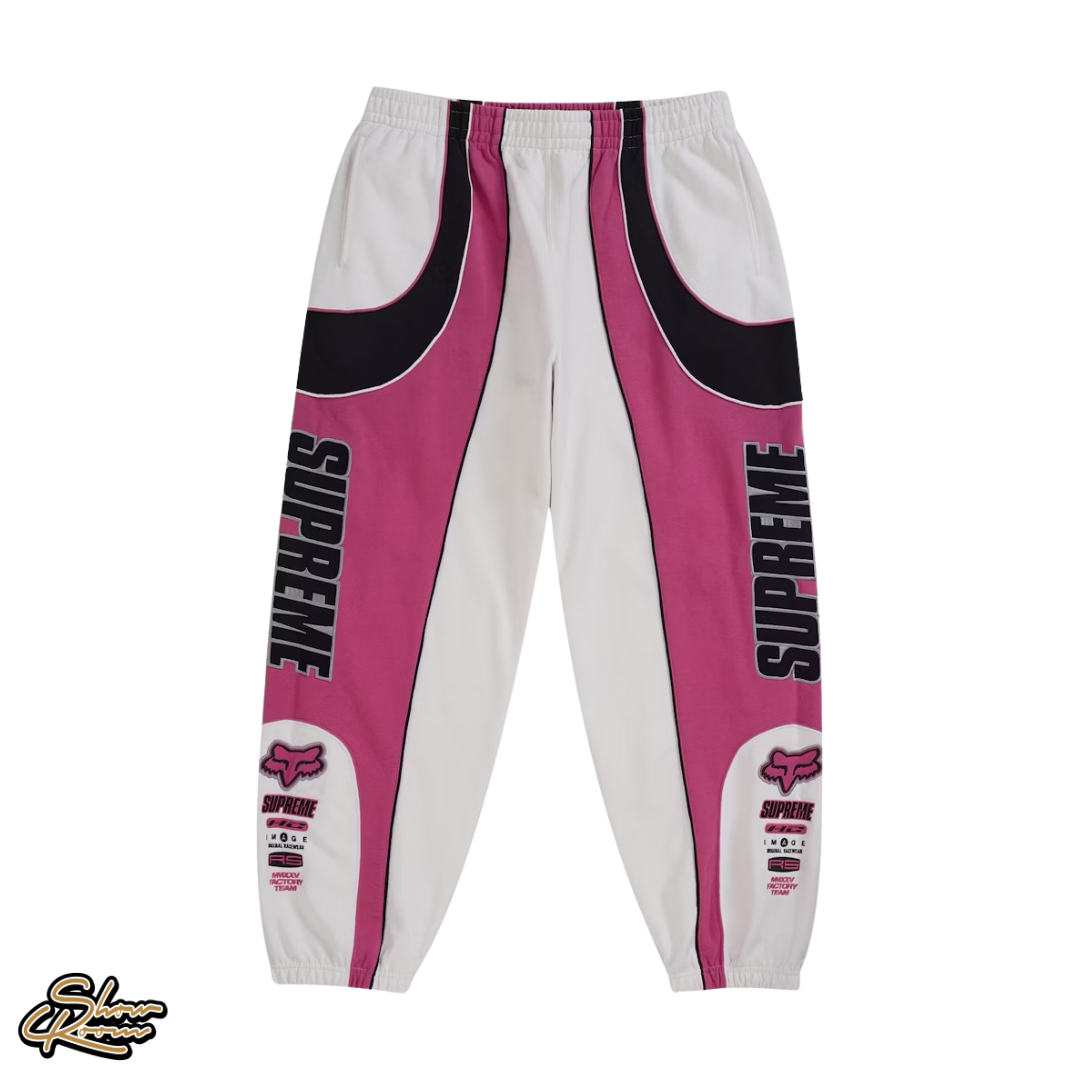 Supreme Fox Racing Sweatpants “White”