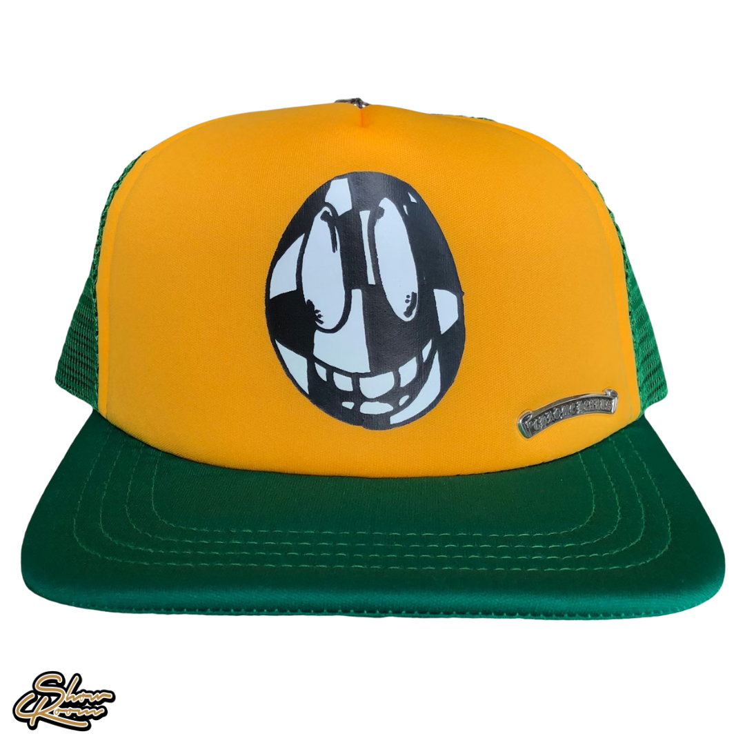 Chrome Hearts Matty Boy Sex Records Smiley Trucker Hat 