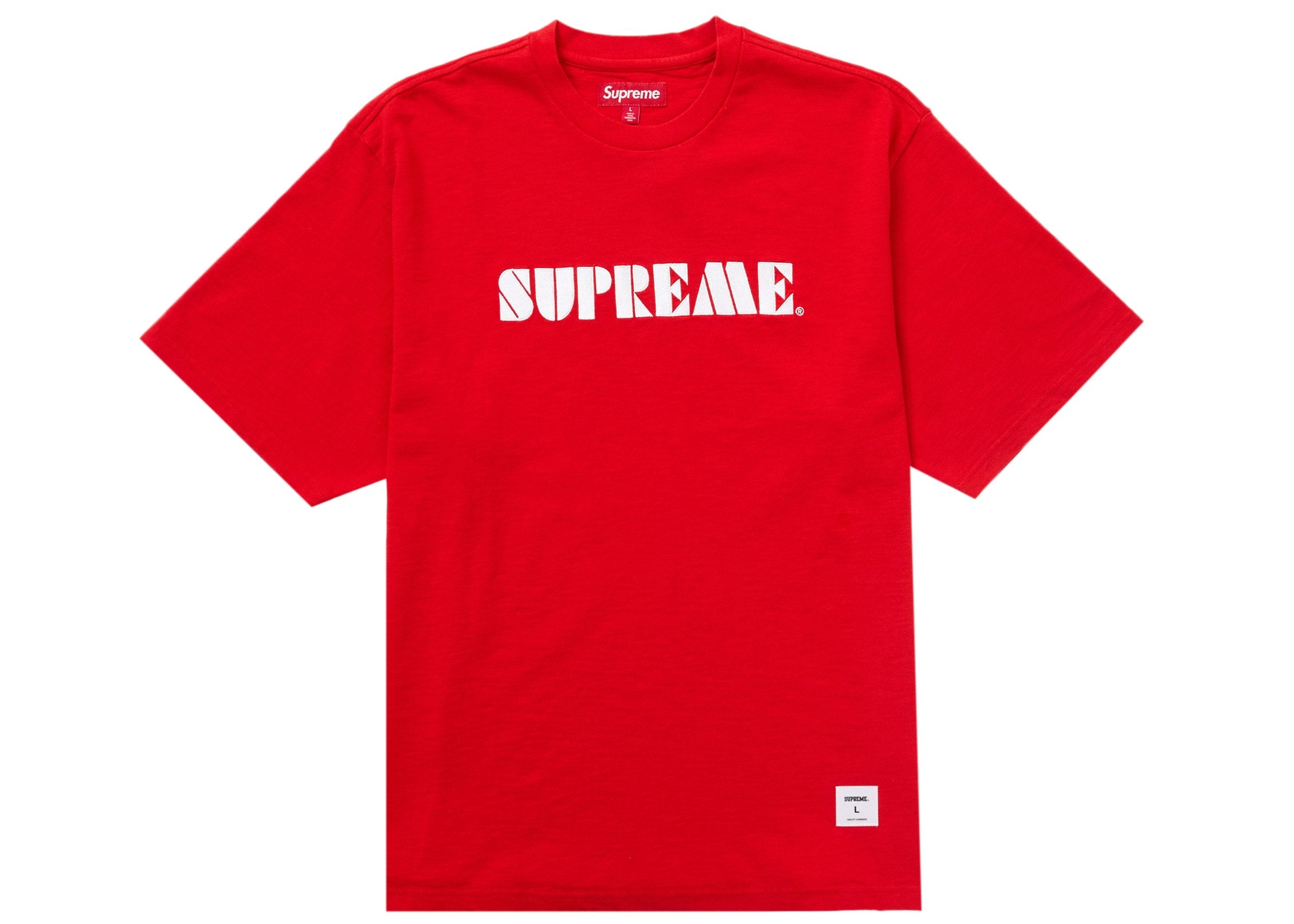 Supreme Stencil Embroidered Top 
